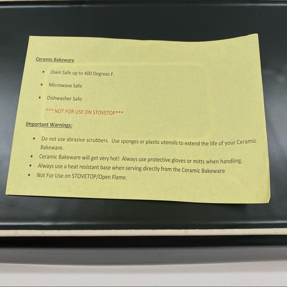 Parini Large Ceramic rectangular serving dish - Picture 6 of 6